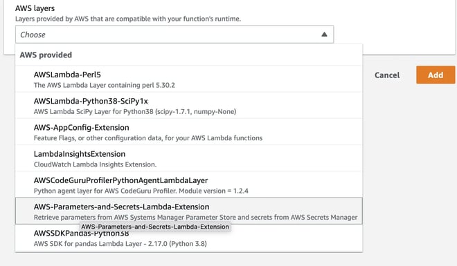 How to Use AWS Lambda Secrets Manager Sample Code 3