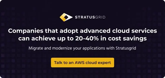 Call-to-action: Click to talk to an AWS cloud expert